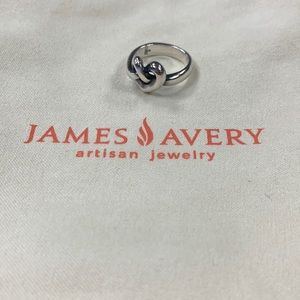James Avery heart knot ring